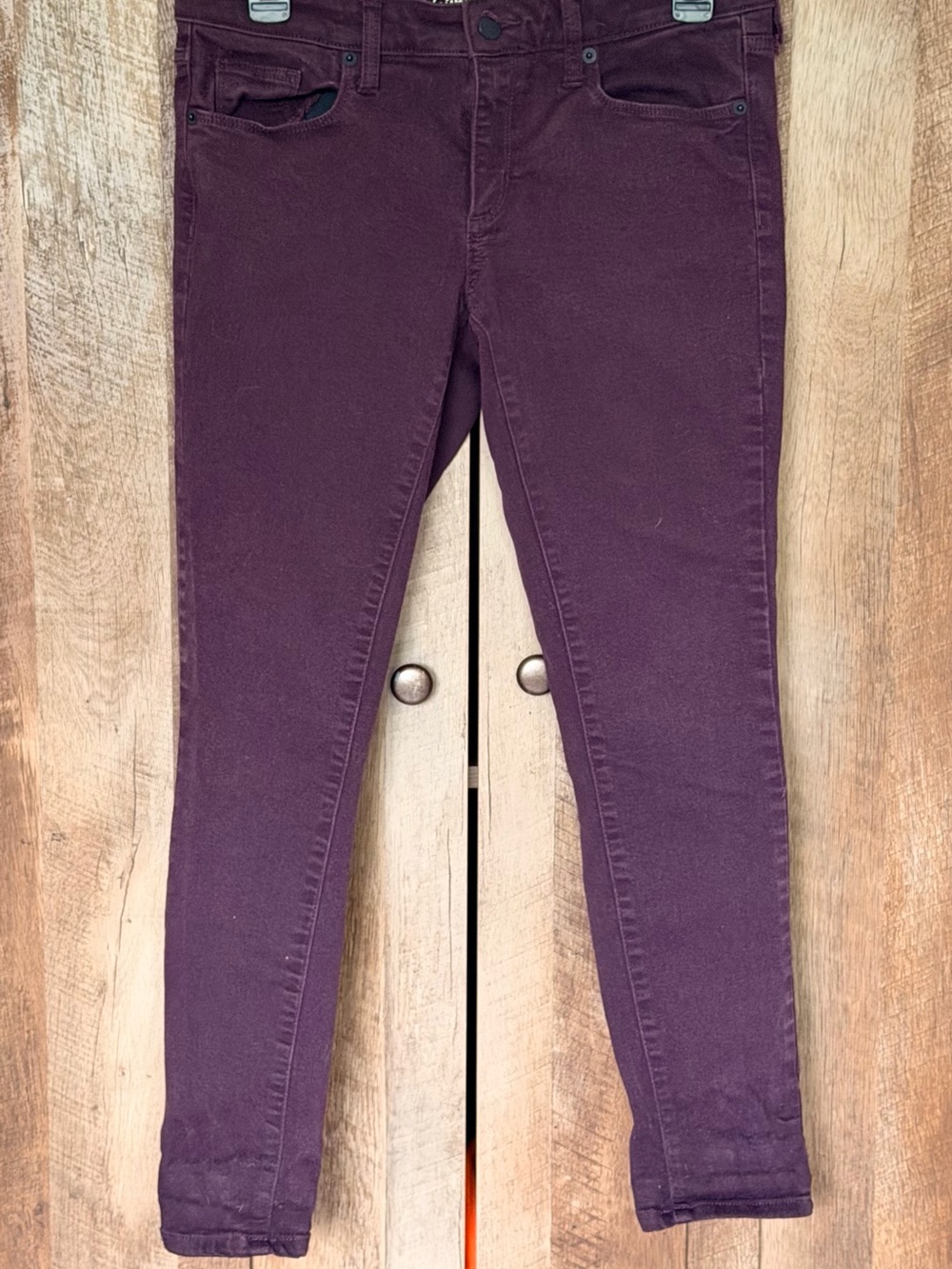 Universal Thread Women's Skinny Jeans in Deep Plum